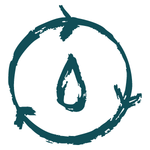 Illustrated icon, irregular cycles