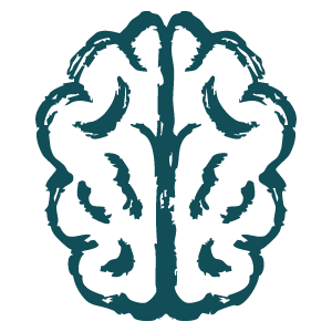 Illustrated icon, headaches or migraines