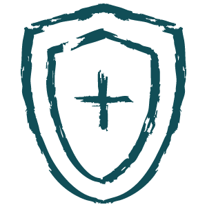 Illustrated icon, immune support