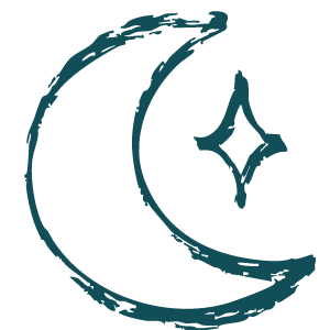 Illustrated icon, sleep disturbances